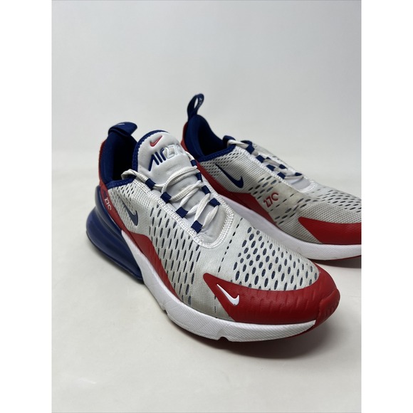 Nike Air Max 270 USA Mens Size 8 Running Shoes Sneakers Red White Blue Olympic main image 8
